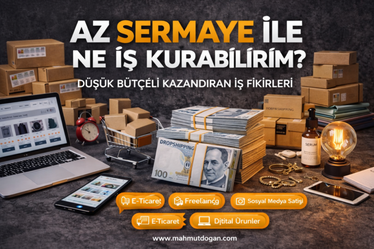 Düşük bütçeyle iş kurma önerileri 1