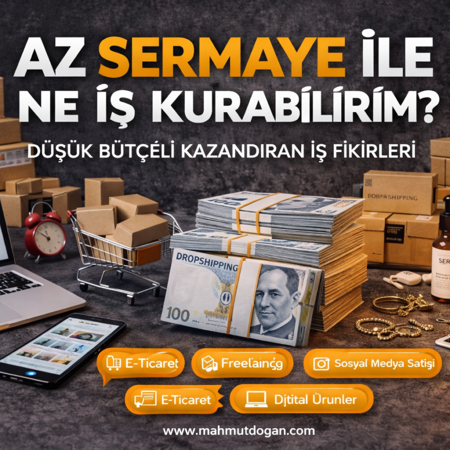 Düşük bütçeyle iş kurma önerileri 1