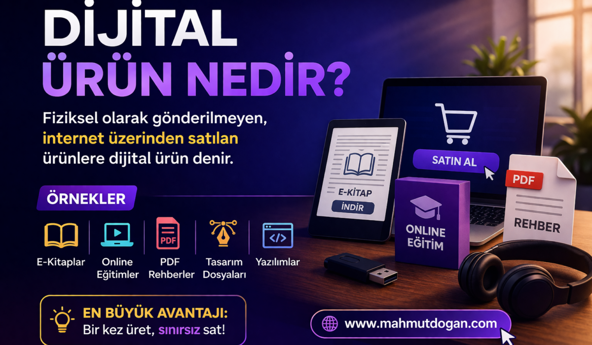 dijital ürün nedir