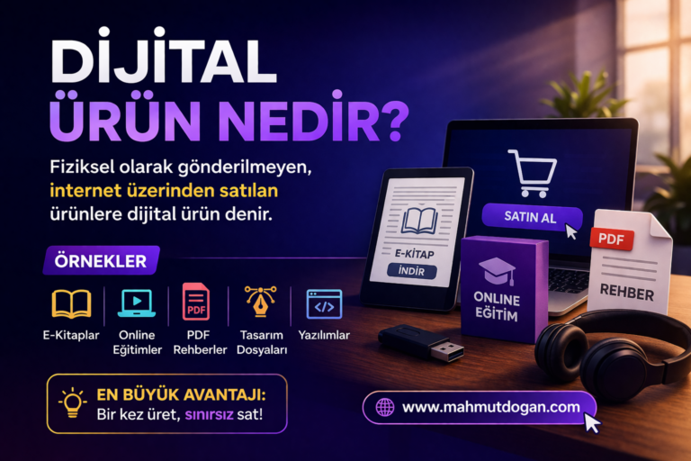 dijital ürün nedir