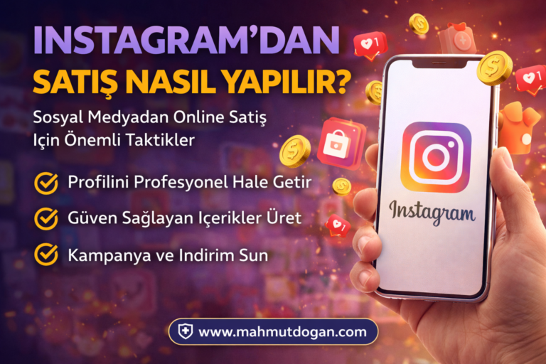 instagramdan satış nasıl yapılır