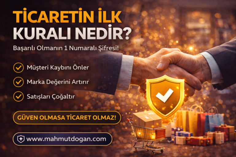 ticaretin ilk kuralı nedir